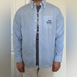 Marc Jacobs Light Blue Pinstripe Casual Shirt